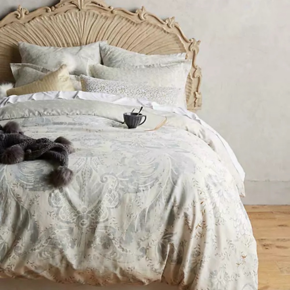 Anthropologie Marielle queen duvet cover
